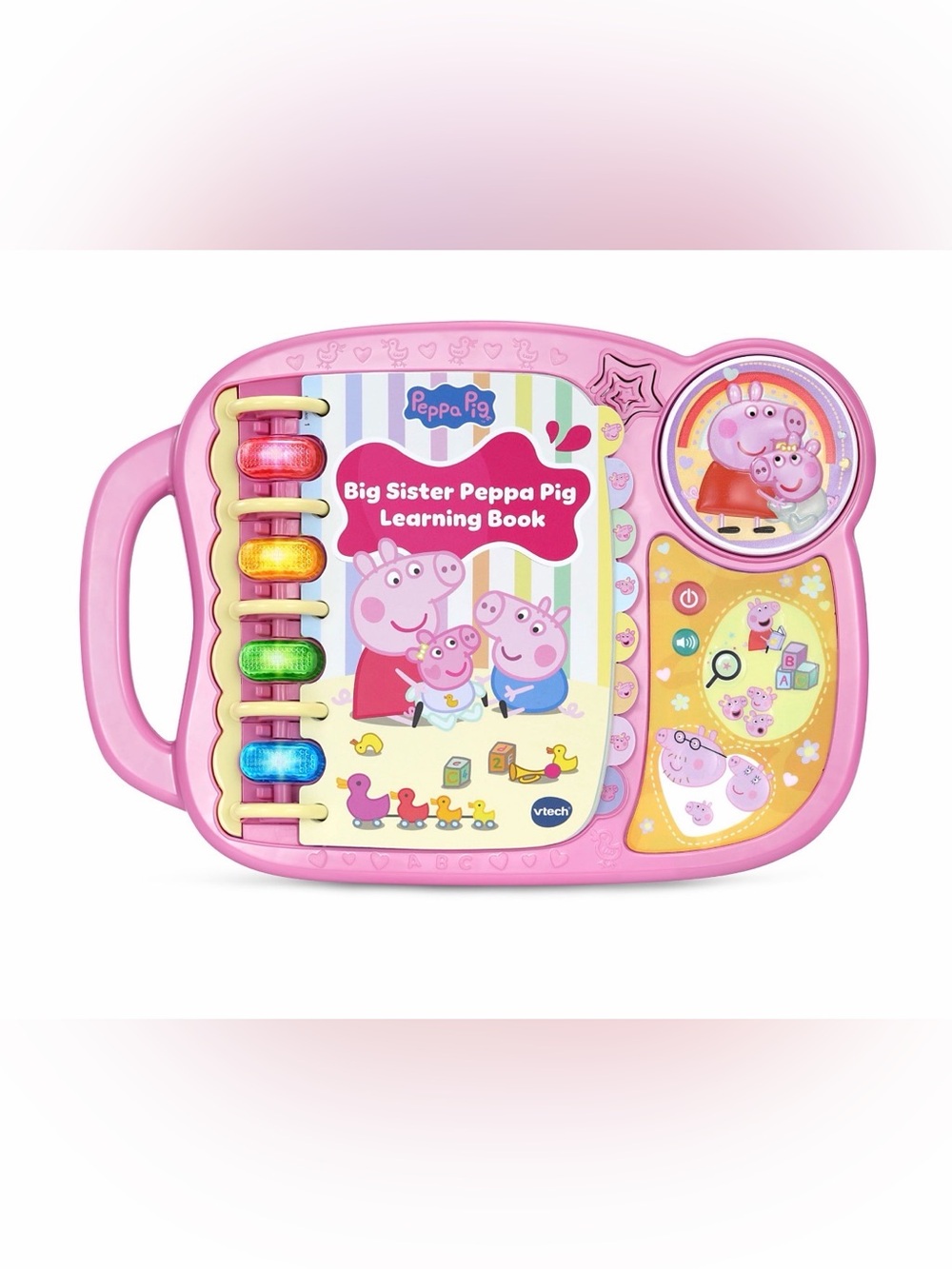 VTech Peppa Pig Big Sister Learning Book - Pink
